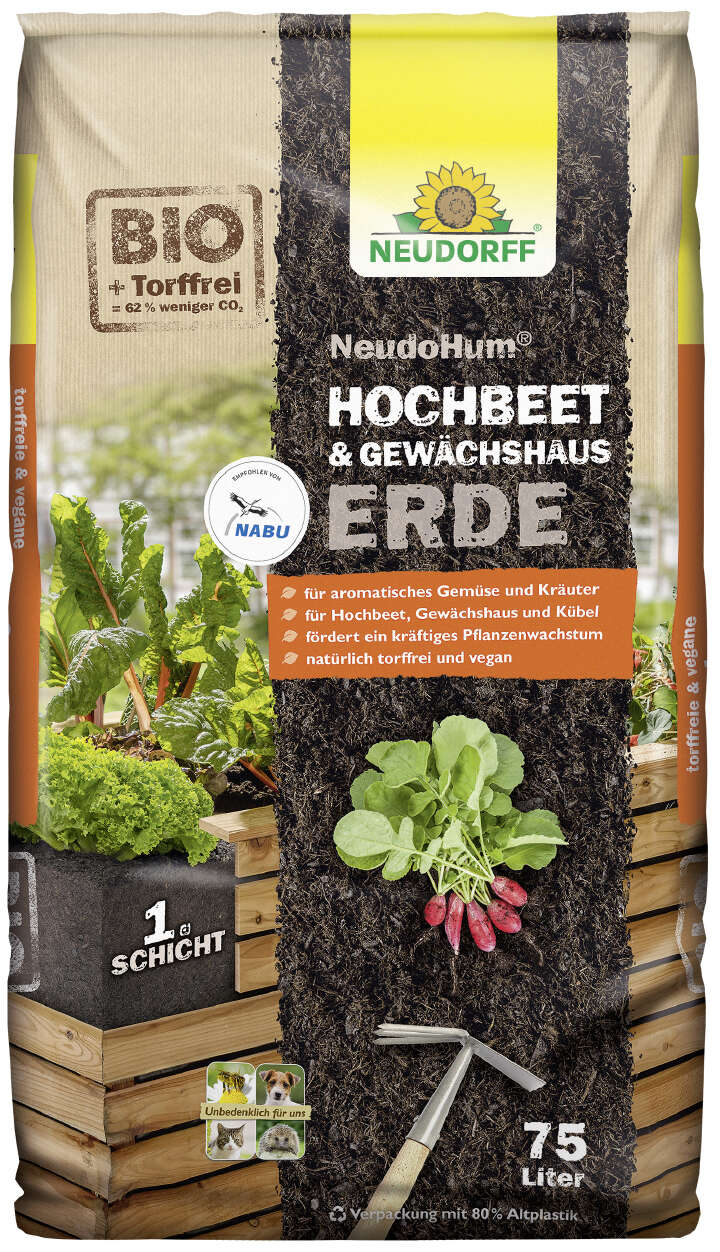 NEUDORFF NeudoHum Hochbeeterde torffrei